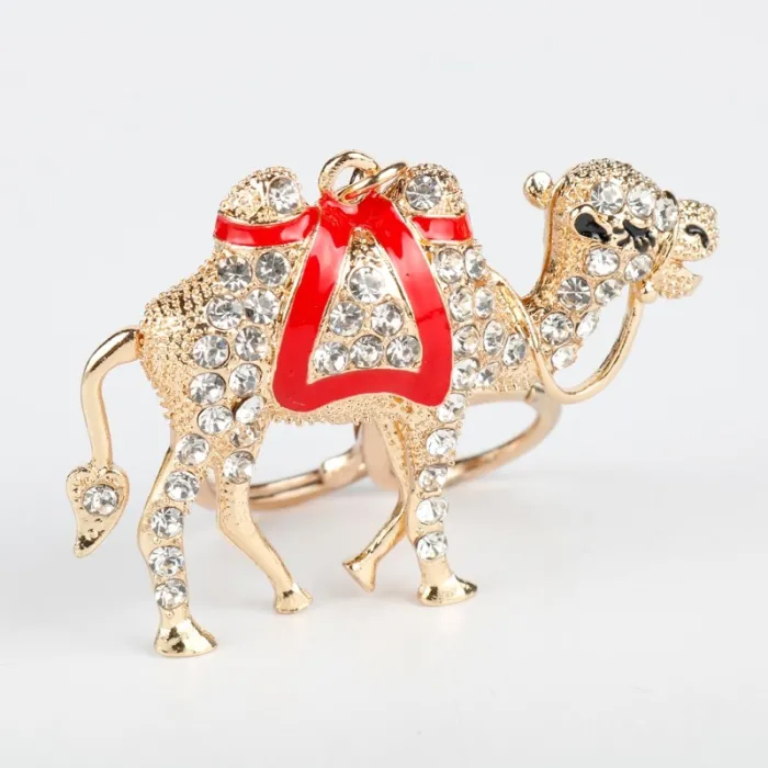 Crystal & Gold -kameli – Keychain