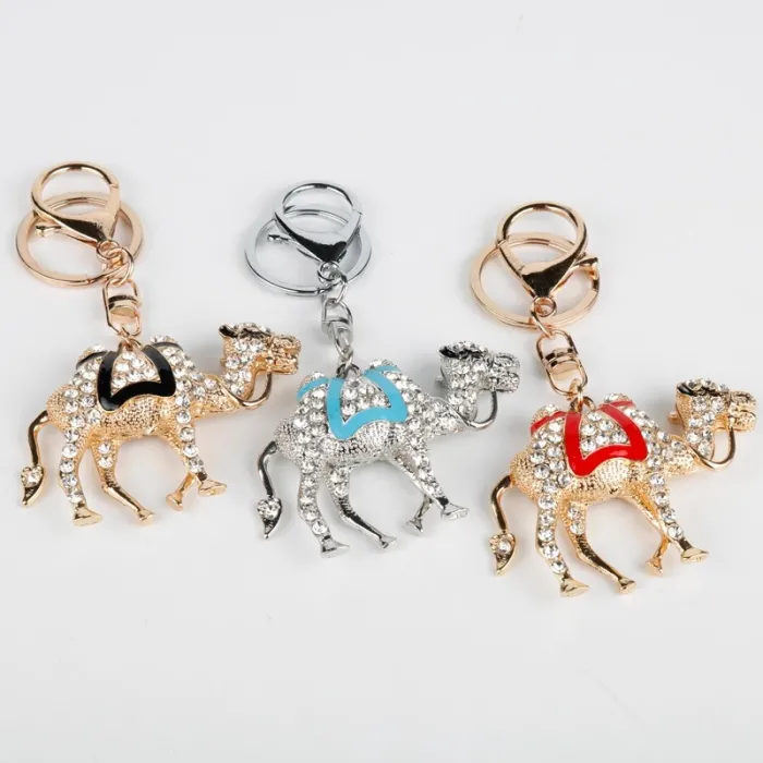 Crystal & Gold -kameli – Keychain