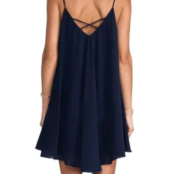 Irregular mini dress - sleevelessDresses