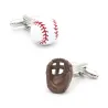 Baseball pallo / käsineet - cufflinks
