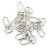 10 sztuk - obrotowy karabińczyk - haczyk - breloczek 18 * 33 mmBreloczki Do Kluczy