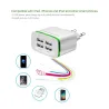CargadoresCargador USB universal - 2 puerto / 4 puerto - luz LED - puerto multi