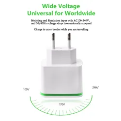 Chargeur universel USB - 2 port / 4 port - LED light - multi port