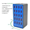 Multi USB laturi - 20 porttia - 20A / 100W - LED - Quick-Charge