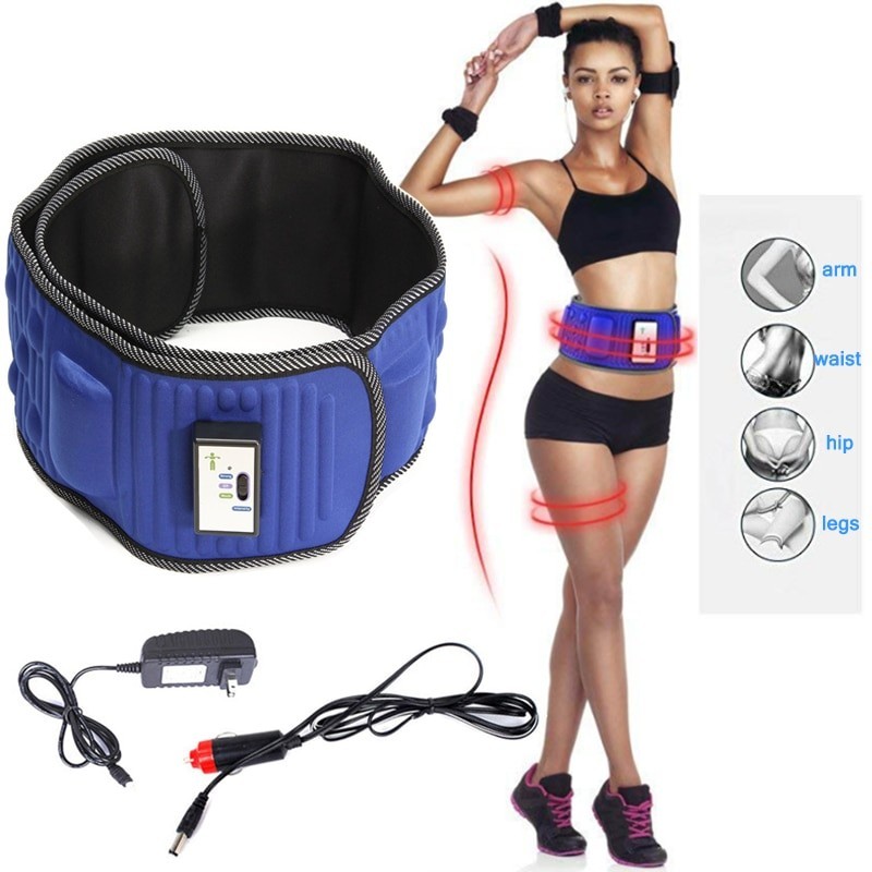 electric slimming - belt lose weight fitness - massage sway vibration abdominal belly