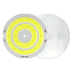 round cob led light - double ring cold white led lamp - cob chip bulb for diy work house decor lights