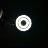 round cob led light - double ring cold white led lamp - cob chip bulb for diy work house decor lights