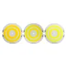 runda cob ledde ljus - dubbelring kall vit led lampa - cob chip glödlampa för diy work house decor lights