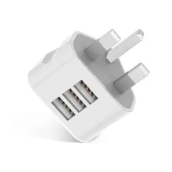 3 stift plug för all mobiltelefon - reseladdning huvudvägg - AC multi power adapter