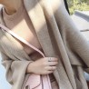 Winter elegante Wintermäntel - überdimensioniertes extra weiches High-End Strickjacke für Damen