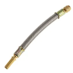 1pc 150mm rostfritt stål - flätad flexibel slang - bilhjul däckventil stammar -förlängningar rör adapter