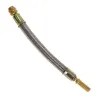 1pc 150mm rostfritt stål - flätad flexibel slang - bilhjul däckventil stammar -förlängningar rör adapter