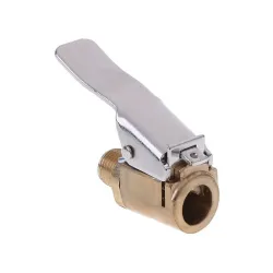 8mm - bil däck inflatorventil - luft chuck klämma - kontakt - adapter - mässing