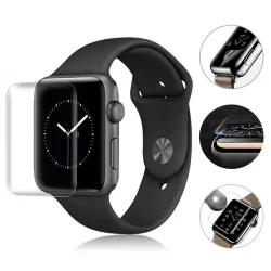 3D full screen waterproof smart watch protector - scratch-resistant soft hydrogel film for apple watchAkcesoria