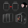 2 peças - protetor de tela cheia 3D - resistente a riscos - filme de hidrogel macio - para Apple Watch 38mm - 42mm