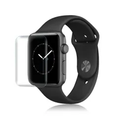 2 Stuks - 3D-schermbeschermer - krasbestendig - zachte hydrogelfilm - voor Apple Watch 38 mm - 42 mmAccessoires