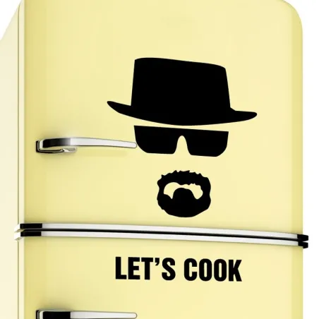 Let's Cook - Breaking Bad - vinyl wall stickerWall stickers