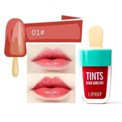 Lollipop shaped - liquid lip gloss - moisturizer - long lasting - waterproof