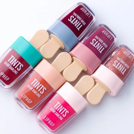 Lollipop shaped - liquid lip gloss - moisturizer - long lasting - waterproof