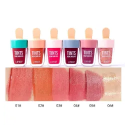 Lollipop shaped - liquid lip gloss - moisturizer - long lasting - waterproof