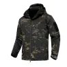 Exército - camuflagem - jaqueta impermeável com capuz e zíperes