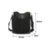 Vintage - shoulder - crossbody bag - large capacity leather handbag