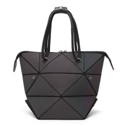 Bolsa luminosa geométrica na moda - redimensionável