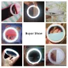 Luces & IluminaciónAnillo LED universal - teléfono móvil portátil de la luz selfie - 36 leds lámpara de anillo luminoso clip