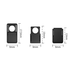Case & Protection Smartphone3PCS webcam cover - Privacy protection case for laptop - PC -notebook - tableta - macbook