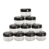 10pcs kosmetika burk - makeup kräm nagel konst kosmetisk pärla lagring - pott behållare runt flaska