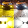 2pcs LED lamppu super kirkkaat auton sumuvalot - 12v 24v 6000k valkoinen auto ajaa 21 3030-SMD valaisimella h7 lamppu