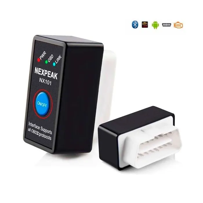 Diagnósticosuper mini ELM327 bluetooth coche diagnostic-tool escáner - herramienta de diagnóstico automático