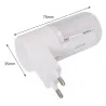 emergency light wall lamp - home lighting - LED night light - EU plug bedside lamp wall mounted energy-efficient 4 leds 3w