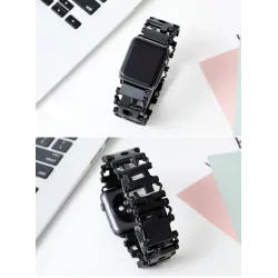 38mm - 40mm - 42mm - 44mm - pulseira de aço inoxidável - alça para Apple Watch