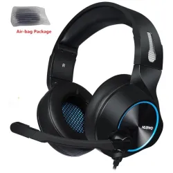 Xiberia Nubwo N11 PC-hörlurar - USB - headset med mikrofon & Led