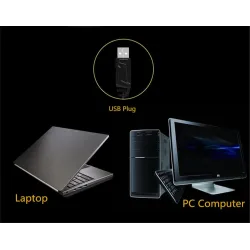 Xiberia Nubwo N11 PC-hörlurar - USB - headset med mikrofon & Led