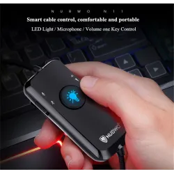 AuricularesAuriculares para PC Xiberia Nubwo N11 - USB - auriculares con micrófono & Led