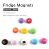 Resin kylskåp magneter - magnetiska klistermärken - 10 bitar