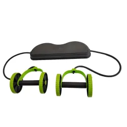 AB hjul rullar - sträckbar elastisk resistans pull rope - bukmuskel tränare