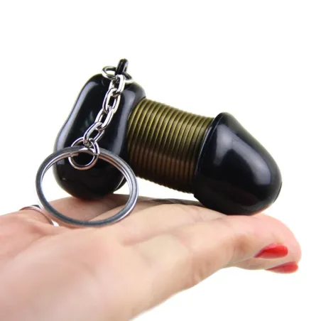Miesten sukupuolielinten avainketju - seksikäs avainluonteinen luova jalokivi keychains hyvä lahja rakastajille