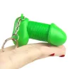 manlig genitalia nyckelkedja - sexig keyring kreativa smycken keychains bra gåva för älskare