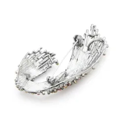 multicolor rhinestone geometric shape brooches - women weddings brooch pins giftsBrooches