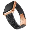 cinta de resina para faixa de relógio de maçã pulseira pulseira pulseira para iwatch - 4/3/2 bandas de iwatch rosa fivela de aço