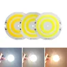runda cob ledde ljus - dubbelring kall vit led lampa - cob chip glödlampa för diy work house decor lights