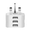 3 pin plug koko matkapuhelimelle - matkalatauspääseinä - AC multi power adapter