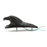 Partes de motosCabeza de águila negra para peluche - con ojos rojos iluminados
