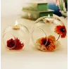 romantic wedding dinner decor - classic crystal transparent glass hanging candle holder - candlestick