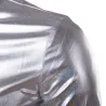 porpora rivestito metallico notte club indossare camicia - uomo maniche lunghe bottone giù uomo abito camicia scintillante elast