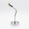 Apliqueslámpara base de aluminio E27 soporte de tornillo de aluminio con manguera vintage retro anticuo