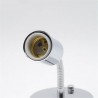 Lamp Base E27 Aluminum Metal Screw bulb Socket Holder with hose Vintage Retro Antique Edison Screw LKinkiety